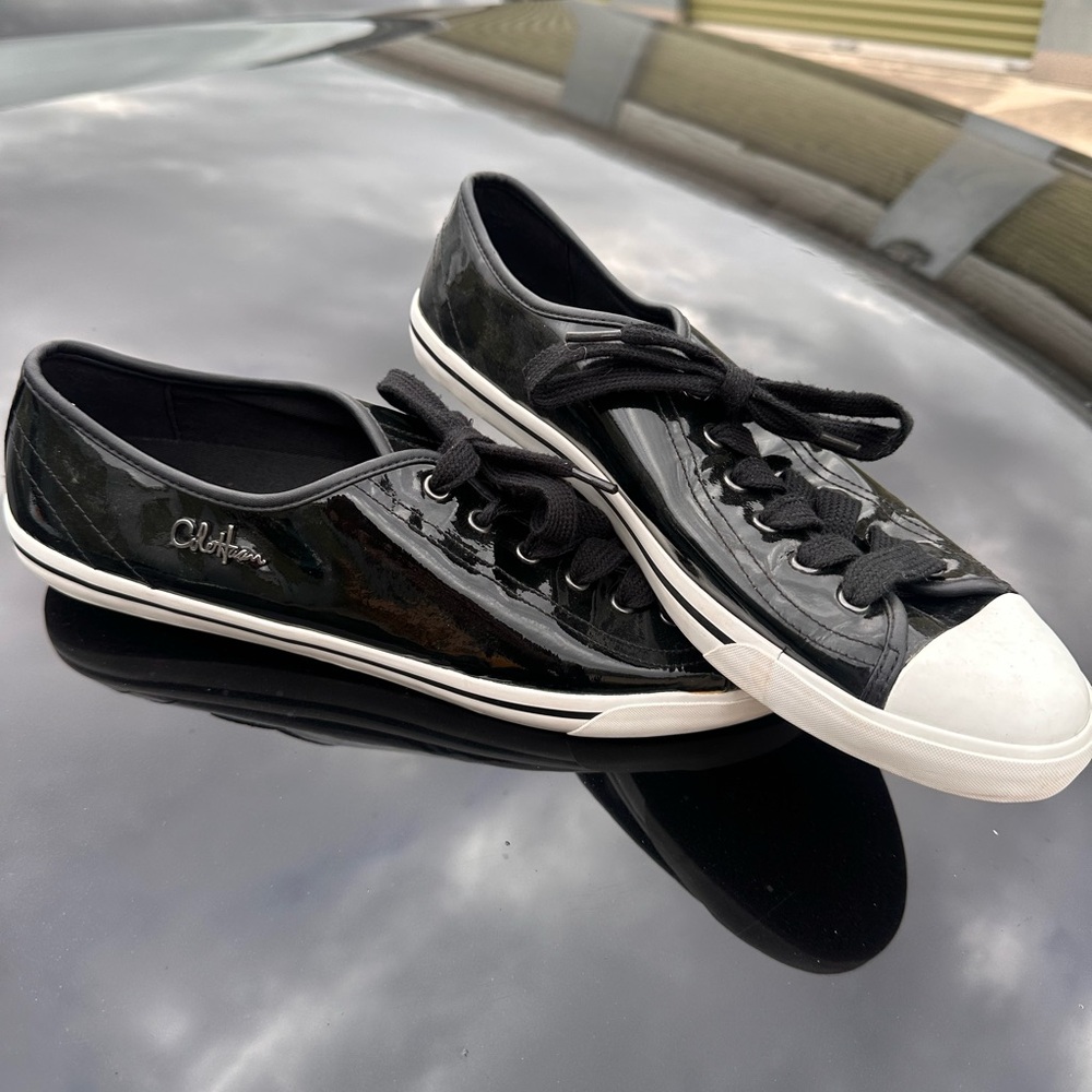 Cole Hahn Patent Leather Sneakers